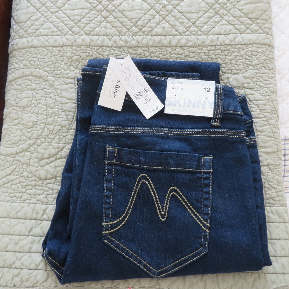 NY&C Jean Size 12 Petite - Curvy Skinny